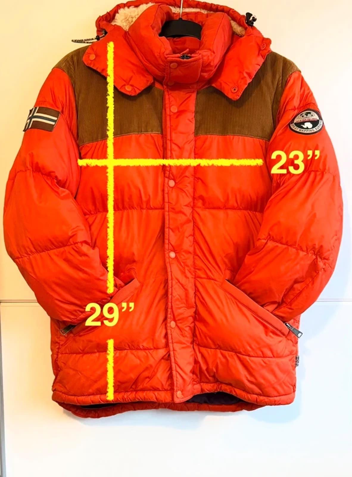 Napapijri Antero Puffer Jacket, orange size L (top 1)