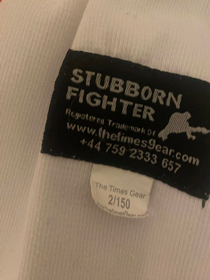 Taekwondo Dobok (Pine Tree) top, (Stuborn Fighter) trousers (SKU A10)
