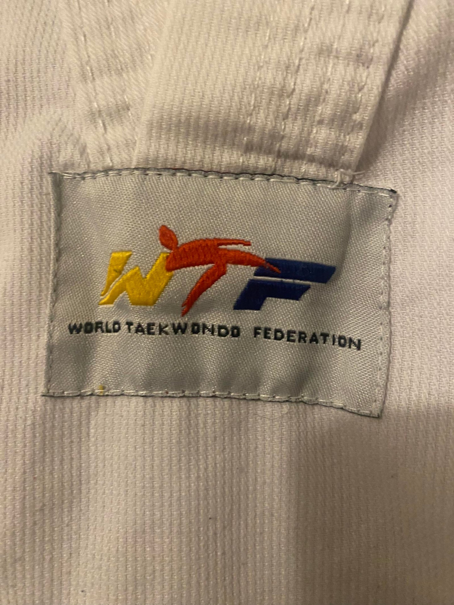 Taekwondo Dobok (Pine Tree) top, (Stuborn Fighter) trousers (SKU A10)