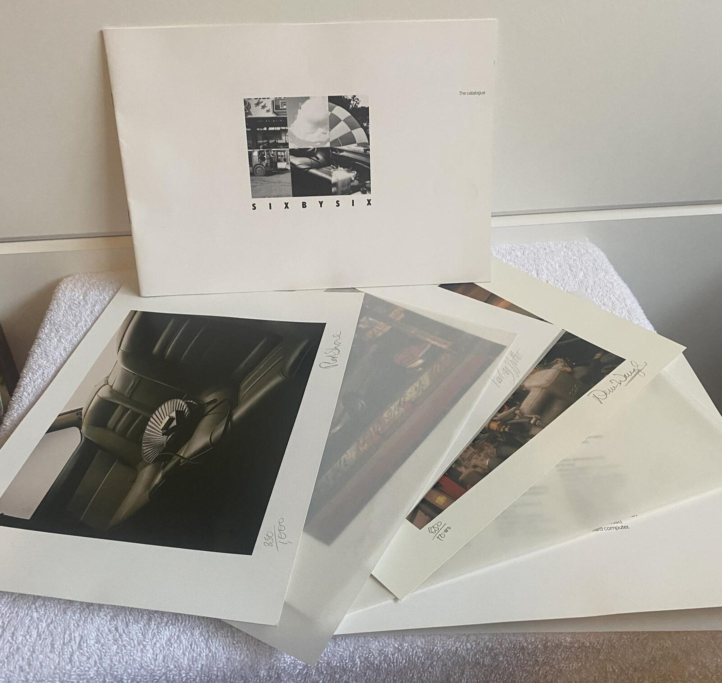 BMW 6-Series "Six By Six" original UK  presentation portfolio E24 6-Series