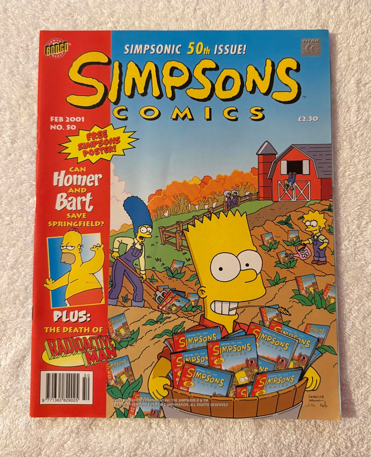 The Simpsons comic (Bongo Comics) #50