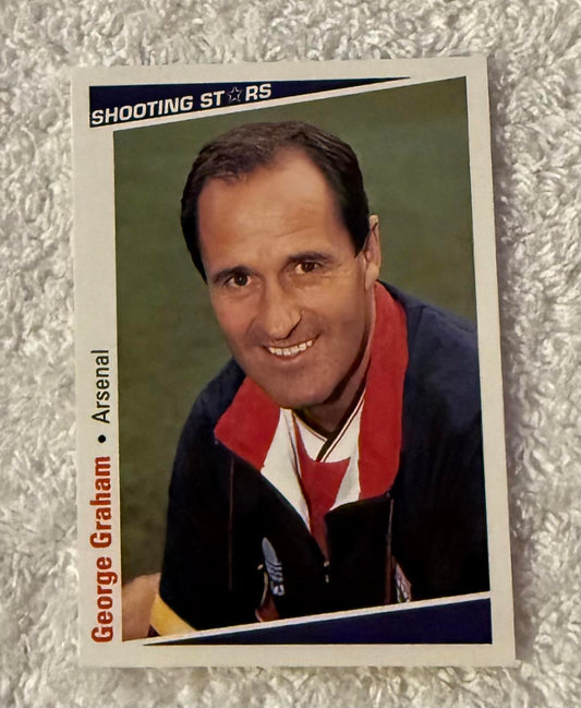 Shooting Stars Football trading cards '91-'92 "George Graham" #385
