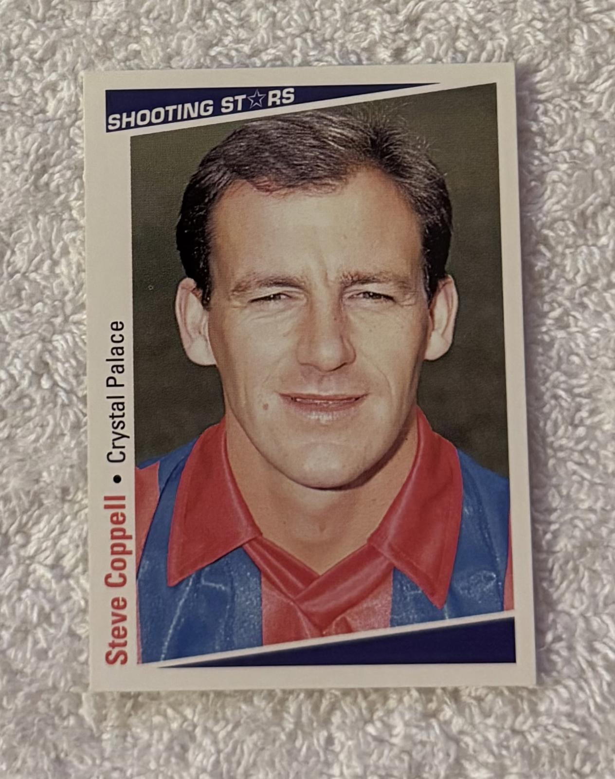Shooting Stars Football trading cards '91-'92 "Steve Coppell" #396