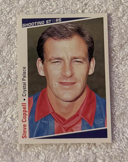 Shooting Stars Football trading cards '91-'92 "Steve Coppell" #396