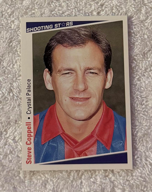 Shooting Stars Football trading cards '91-'92 "Steve Coppell" #396