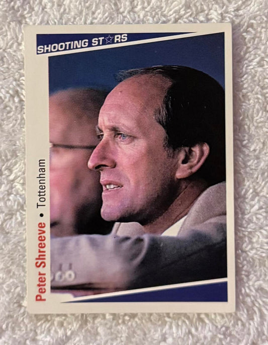 Shooting Stars Football trading cards '91-'92 "Peter Shreeve" #388