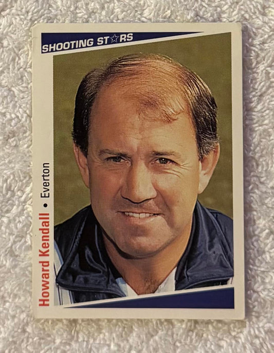Shooting Stars Football trading cards '91-'92 "Howard Kendall" #392