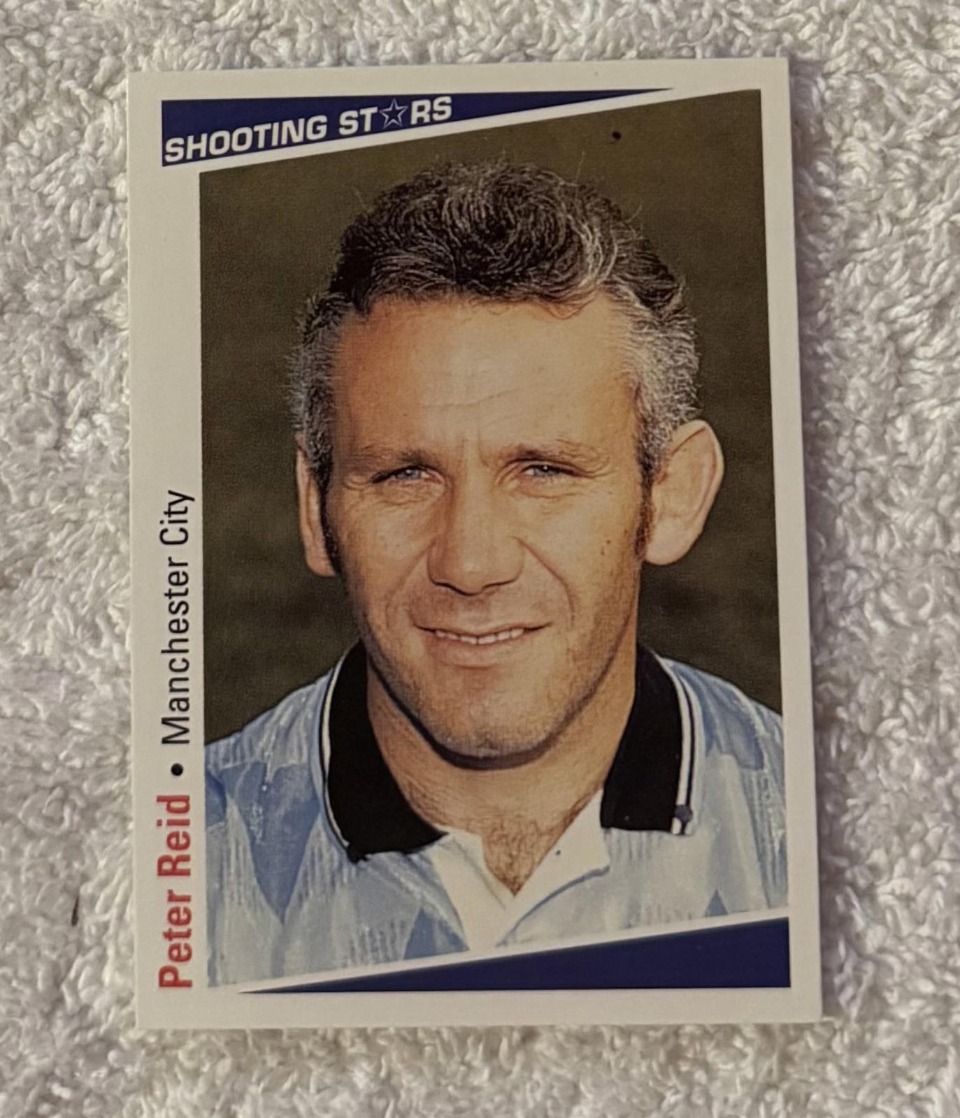 Shooting Stars Football trading cards '91-'92 "Peter Reid" #390