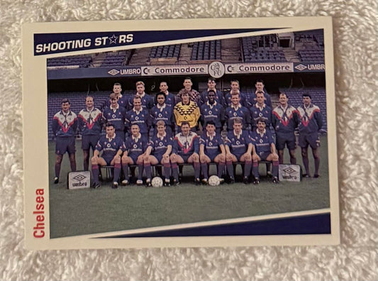 Shooting Stars Football trading cards '91-'92 "Chelsea team" #3