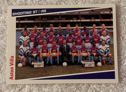 Shooting Stars Football trading cards '91-'92 "Aston Villa" #2