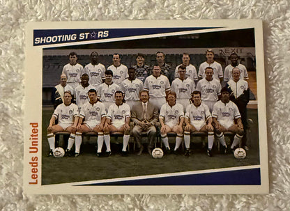 Shooting Stars Football trading cards '91-'92 "Leeds Team" #5