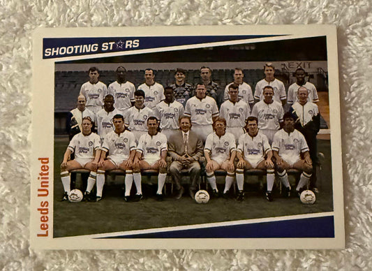 Shooting Stars Football trading cards '91-'92 "Leeds Team" #5