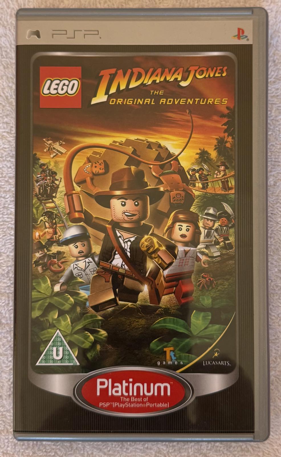 PSP *CASE ONLY* Indiana Jones, The Original Adventures