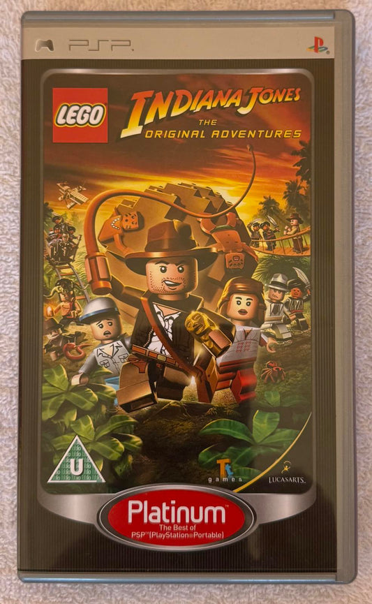 PSP *CASE ONLY* Indiana Jones, The Original Adventures