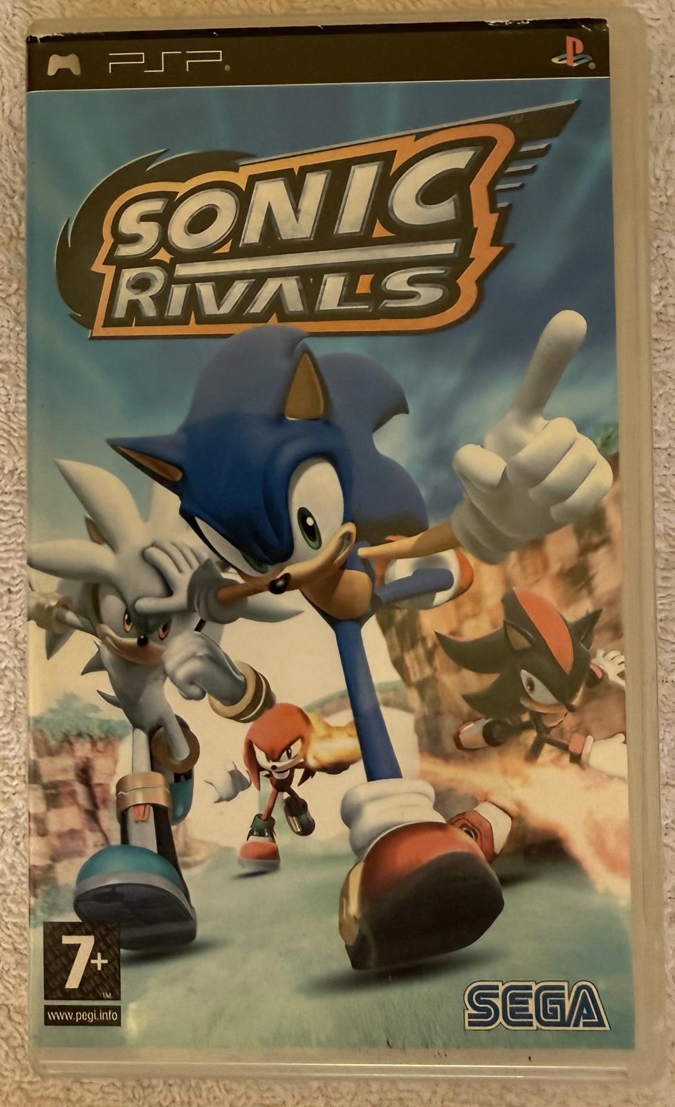 PSP *CASE ONLY* Sonic Rivals