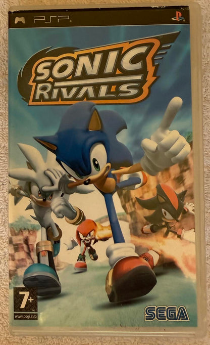 PSP *CASE ONLY* Sonic Rivals
