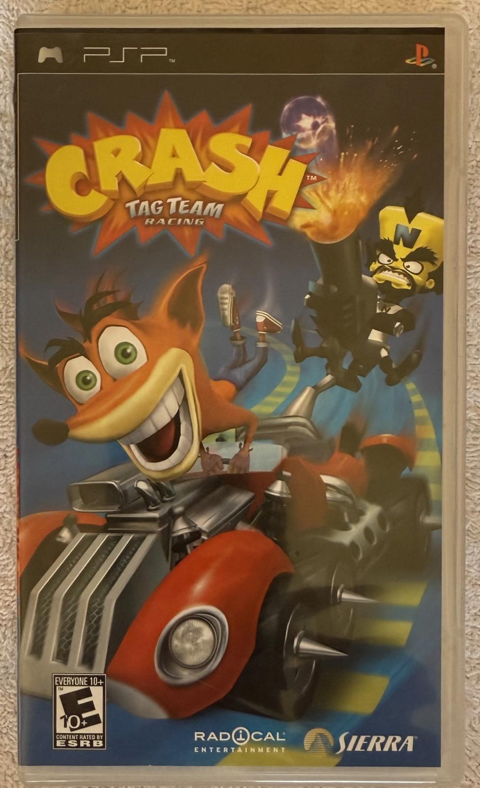PSP *CASE ONLY* Crash Tag Team Racing