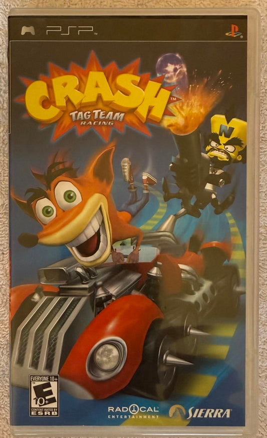 PSP *CASE ONLY* Crash Tag Team Racing