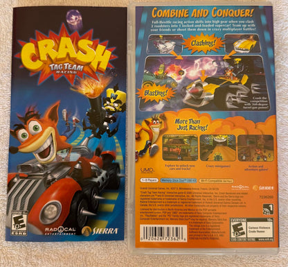 PSP *CASE ONLY* Crash Tag Team Racing