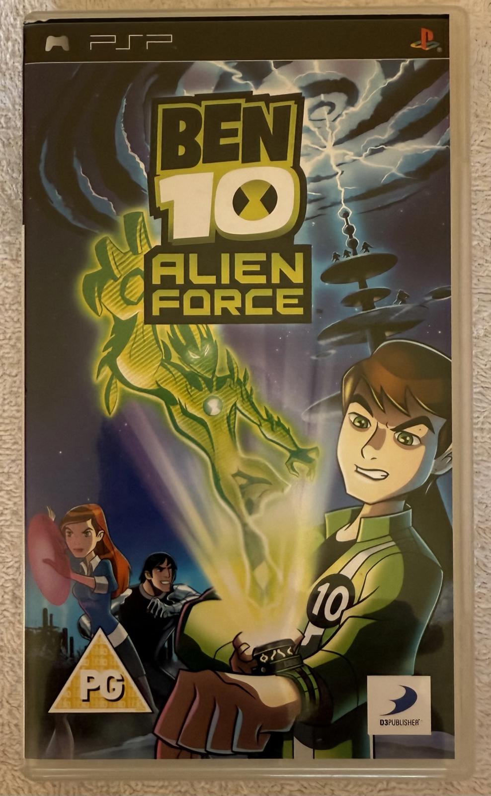 PSP *CASE ONLY* Ben 10, Alien Force