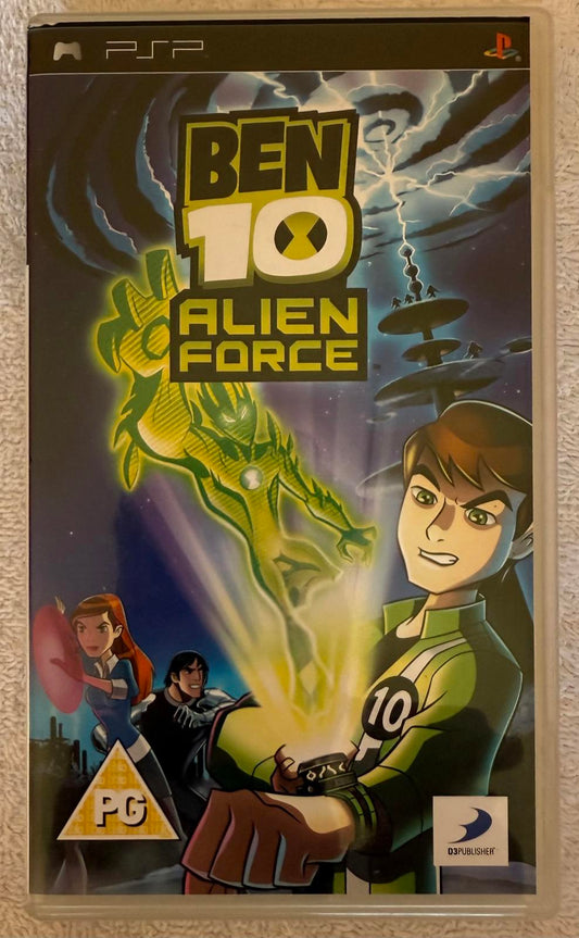PSP *CASE ONLY* Ben 10, Alien Force