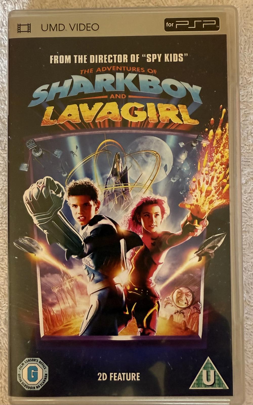 PSP *CASE ONLY* The Adventures of Sharkboy and Lavagirl Movie