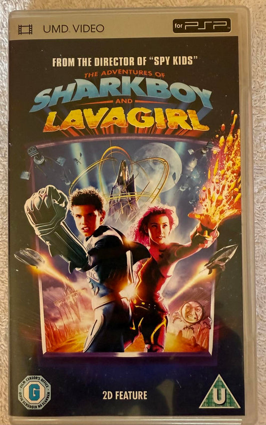 PSP *CASE ONLY* The Adventures of Sharkboy and Lavagirl Movie