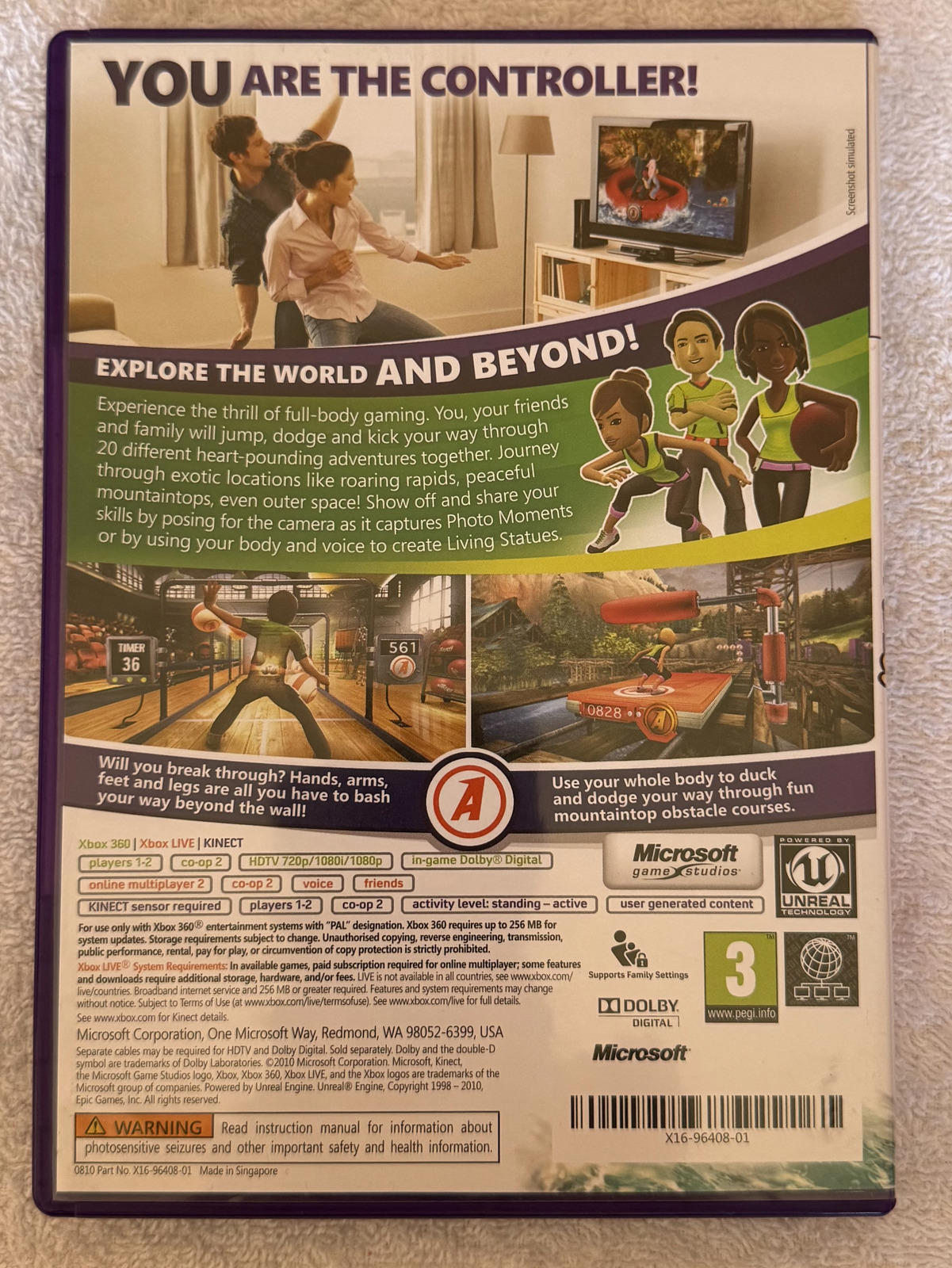 XBox 360 - Kinect Adventures
