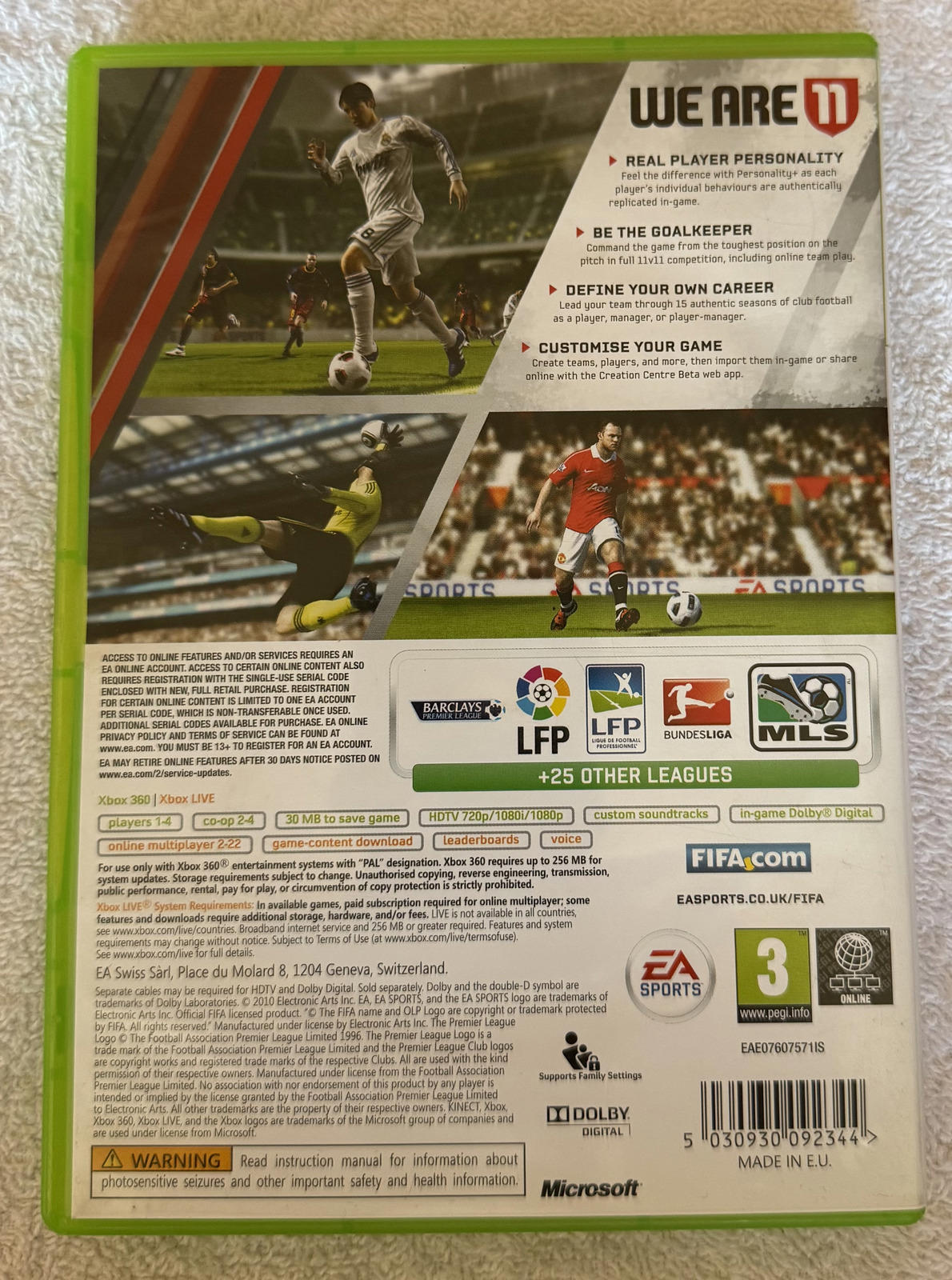 XBox 360 - FIFA 11