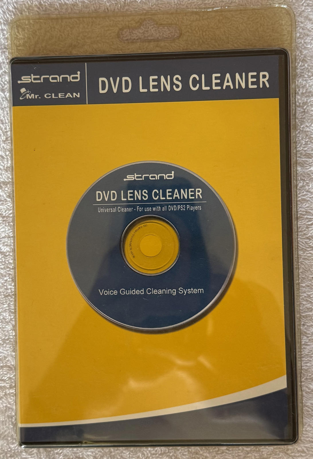 Strand DVD lens cleaner