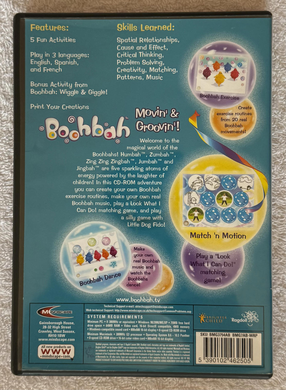 Boohbah Movin' & Groovin' PC CD-ROM Game