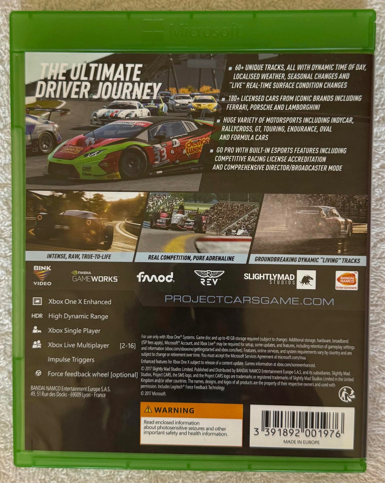 XBox One - Project Cars 2