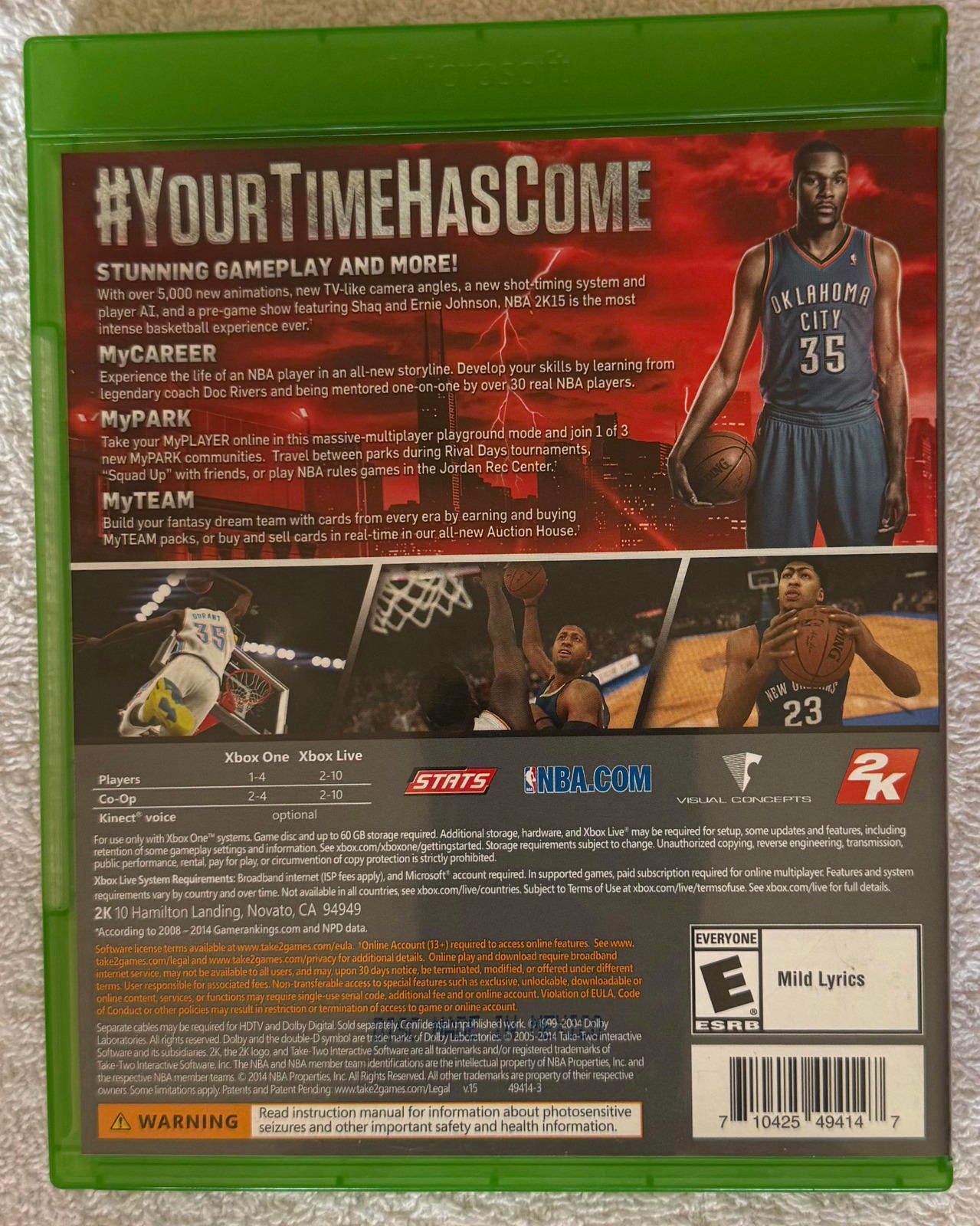 XBox One - NBA 2K15