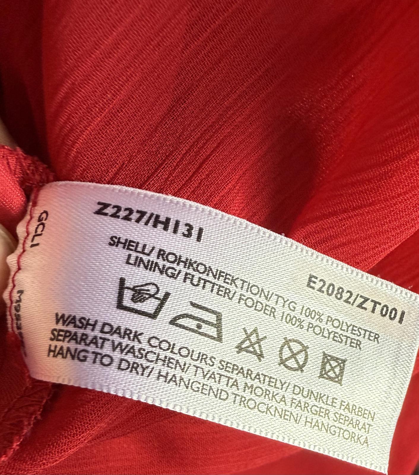 Cocktail / Evening dress Red size 26 (SKU A13)