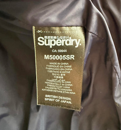 Superdry Hooded Box Quilt Fuji Jacket size L (SKU D3)