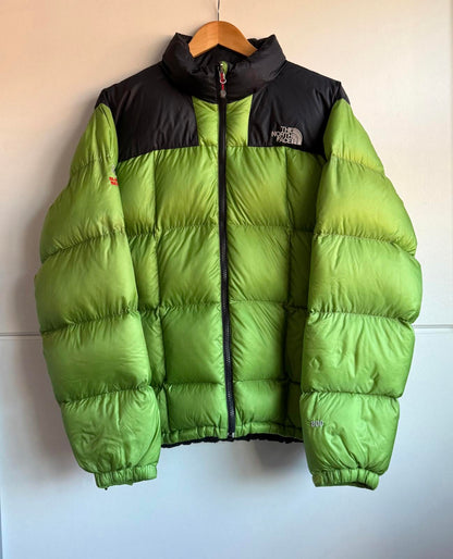 The North Face Summit Series Pertex Green Nylon 800 Down Puffer size L (SKU C1)