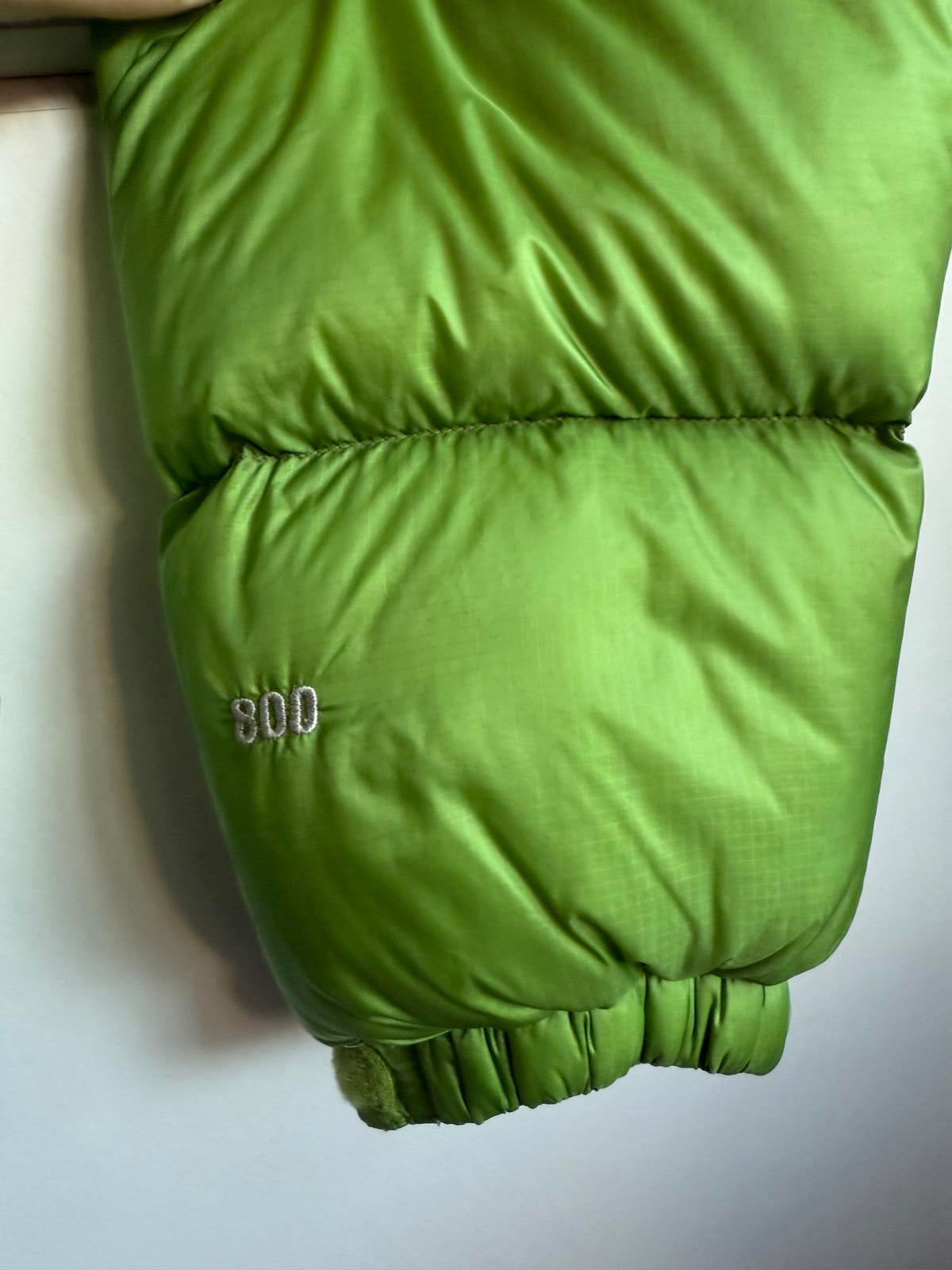 The North Face Summit Series Pertex Green Nylon 800 Down Puffer size L (SKU C1)