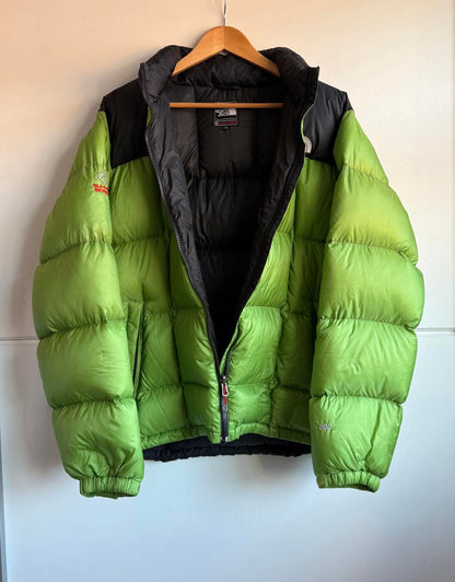 The North Face Summit Series Pertex Green Nylon 800 Down Puffer size L (SKU C1)