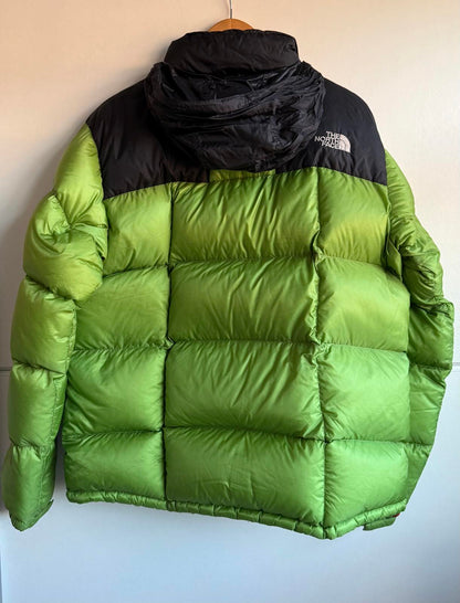 The North Face Summit Series Pertex Green Nylon 800 Down Puffer size L (SKU C1)