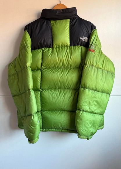 The North Face Summit Series Pertex Green Nylon 800 Down Puffer size L (SKU C1)
