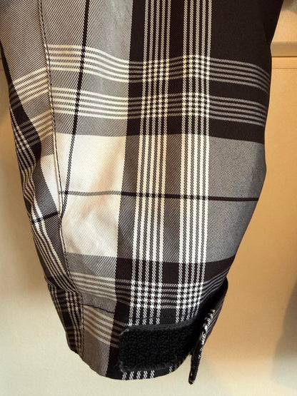 The North Face Women's Plaid Deluxe Toggle Ski Jacket size M (SKU F2)