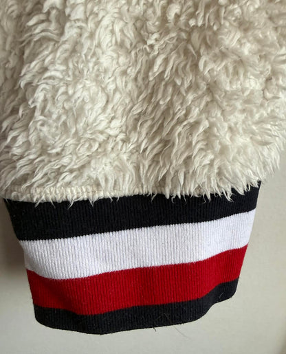 Tommy Hilfiger sherpa fleece hoodie, white size L (SKU B4)