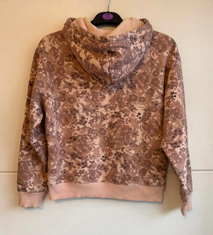 Napapijri Women's Earth Hoodie "Flower Pink" size s (SKU D9)