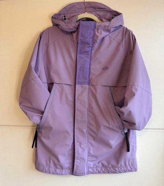 Lacoste "Tennis Water-Repellent Hooded Jacket" neva purple size 46 (M) (SKU F7)