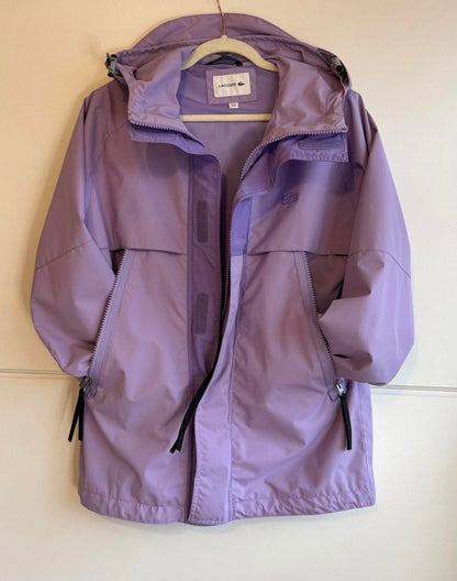 Lacoste "Tennis Water-Repellent Hooded Jacket" neva purple size 46 (M) (SKU F7)
