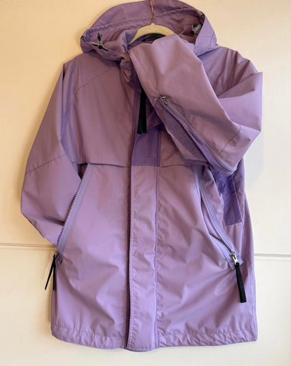 Lacoste "Tennis Water-Repellent Hooded Jacket" neva purple size 46 (M) (SKU F7)