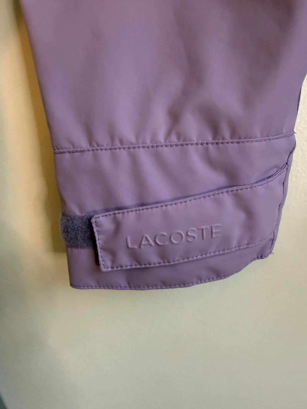Lacoste "Tennis Water-Repellent Hooded Jacket" neva purple size 46 (M) (SKU F7)