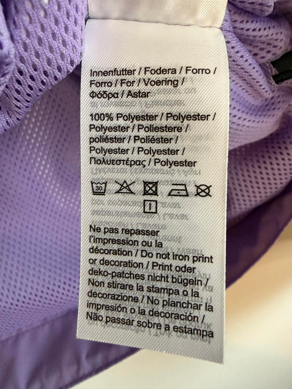 Lacoste "Tennis Water-Repellent Hooded Jacket" neva purple size 46 (M) (SKU F7)