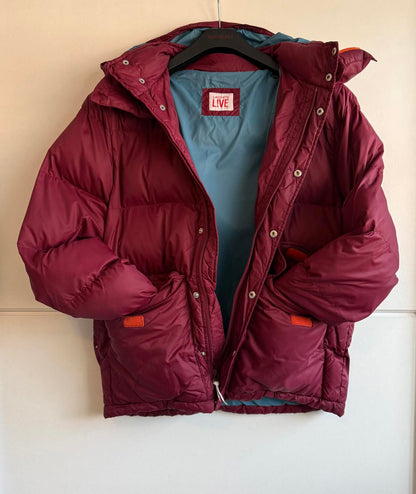 Lacoste Live puffer jacket, burgundy size L (52) (SKU F11)