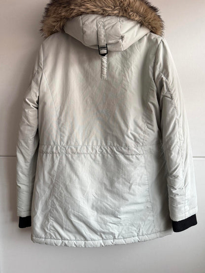 Superdry women's Ashley Everest parka jacket size L (sku D1)